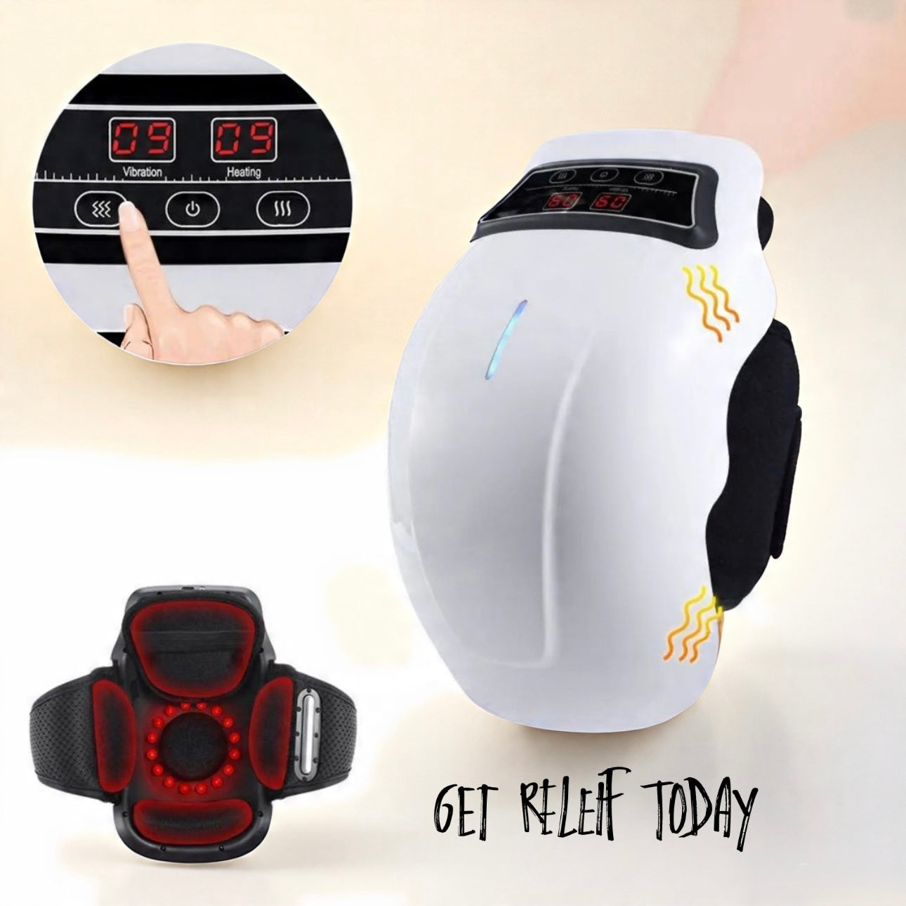 Cerelax™ – Electric Heated Knee Massager