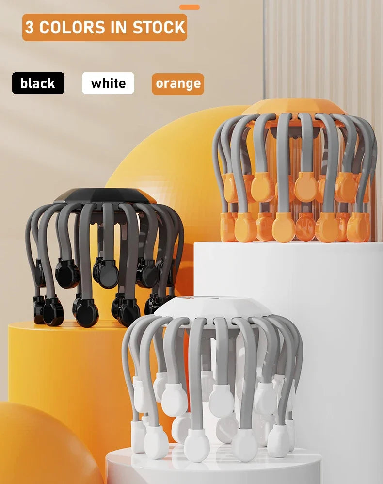 20-Head Scalp Massager – Relaxation & Stress Relief Tool