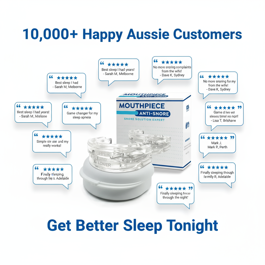 Aussie-Designed Anti Snore Mouthpiece