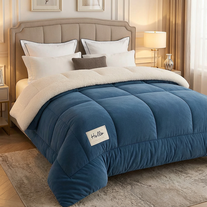 Cerelax Reversible Premium Sherpa Quilt