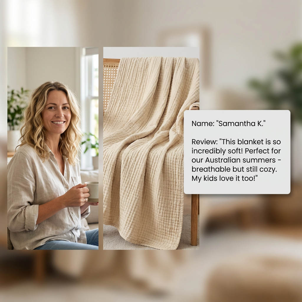 Cerelax Pure Cotton Muslin Blanket