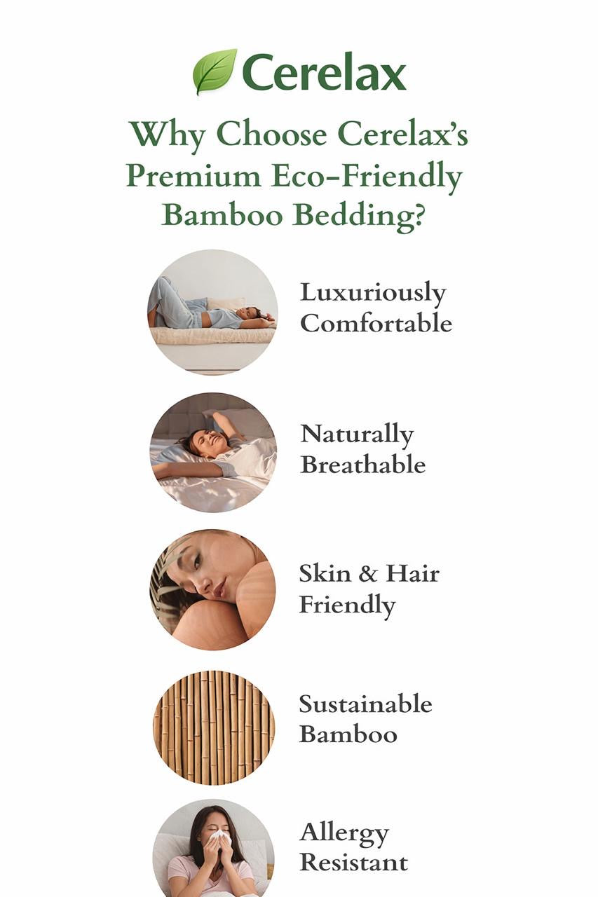 Cerelax Cooling Bamboo Sheet Set