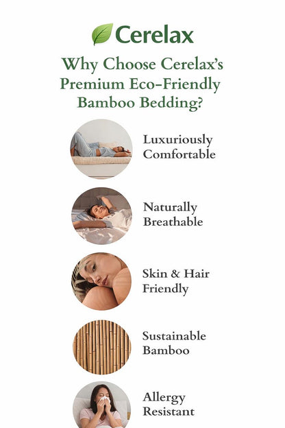 Cerelax Cooling Bamboo Sheet Set