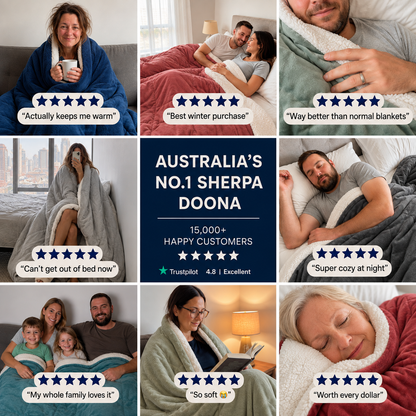 Cerelax Premium Warm Sherpa Doona - 50% OFF TODAY