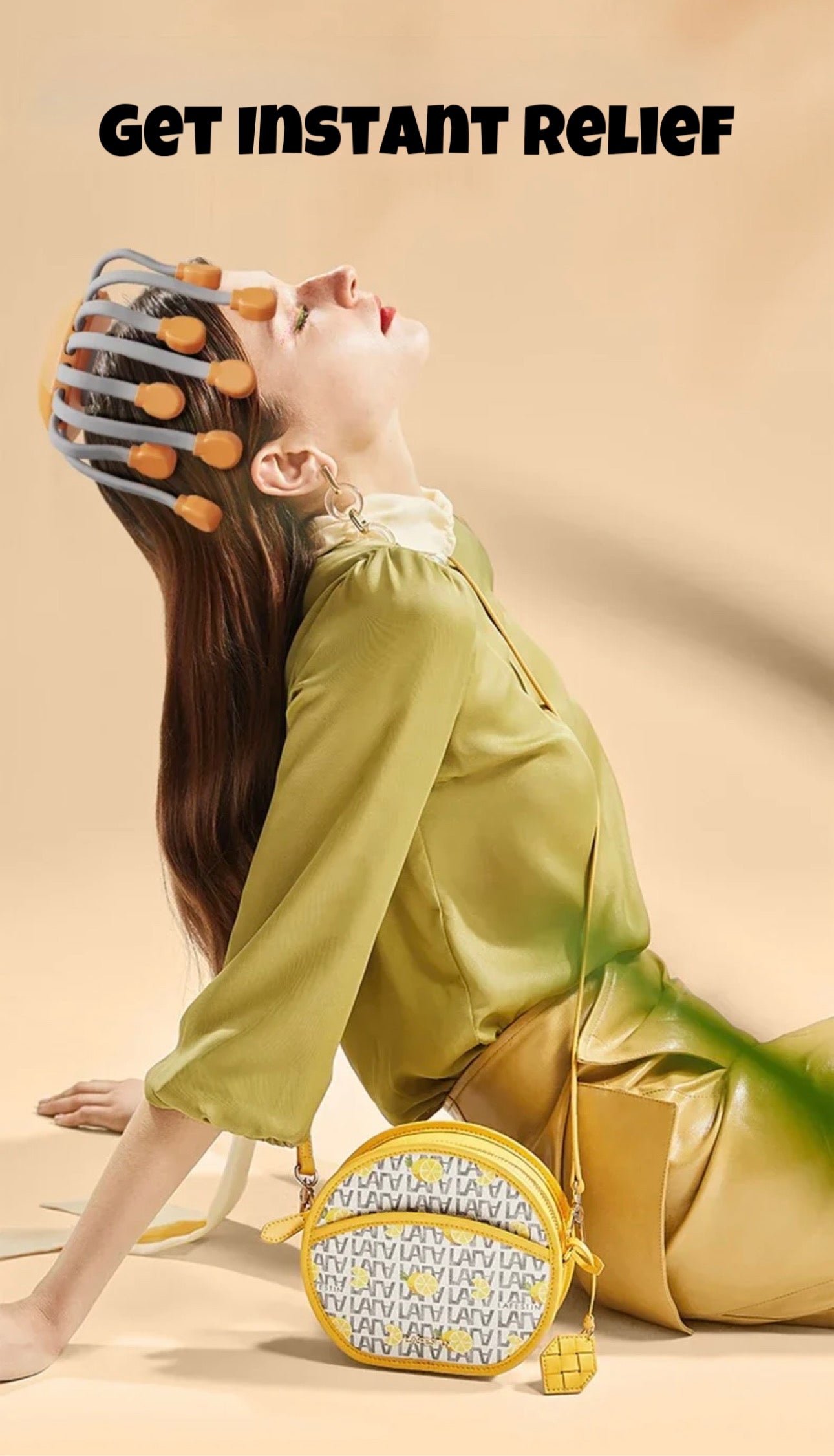 20-Head Scalp Massager – Relaxation & Stress Relief Tool