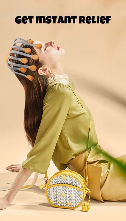 20-Head Scalp Massager – Relaxation & Stress Relief Tool