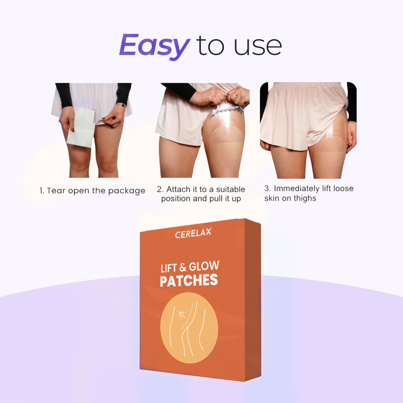 Cerelax™ Invisible Lift & Glow Patches