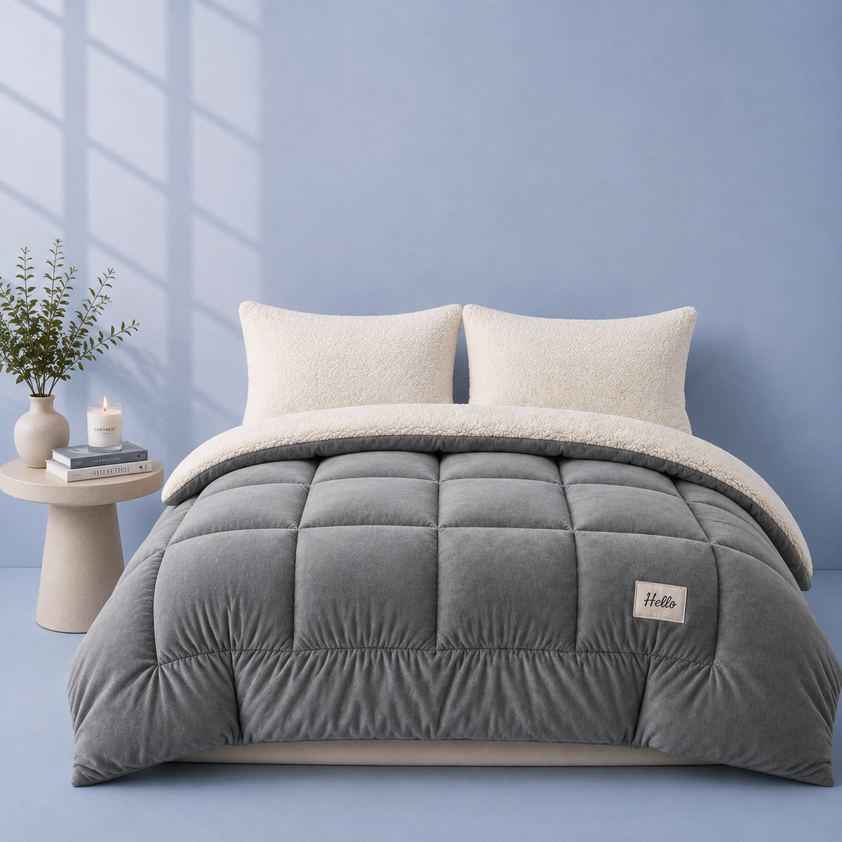 Cerelax Premium Warm Sherpa Fleece Duvet - 50% OFF TODAY