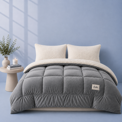 Cerelax Premium Warm Sherpa Fleece Duvet - 50% OFF TODAY