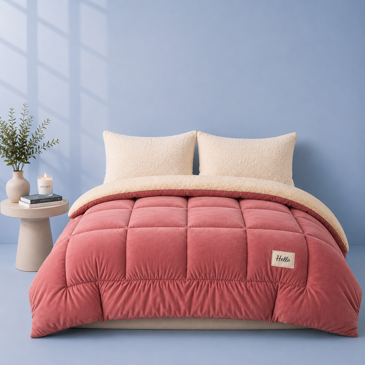 Cerelax Premium Warm Sherpa Fleece Duvet - 50% OFF TODAY