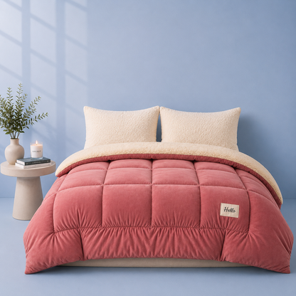 Cerelax Premium Warm Sherpa Fleece Duvet - 50% OFF TODAY