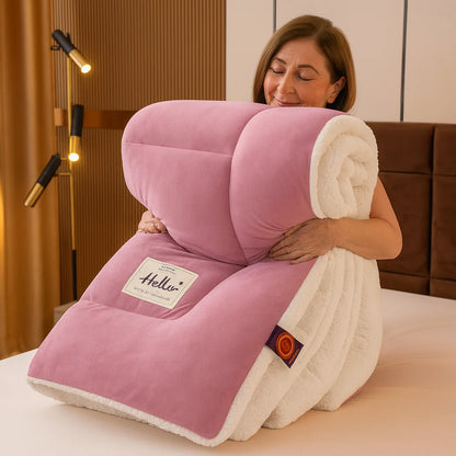 Cerelax Reversible Premium Sherpa Quilt