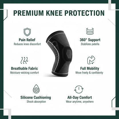 Cerelax™ Pro-Fit Silicone Knee Protector
