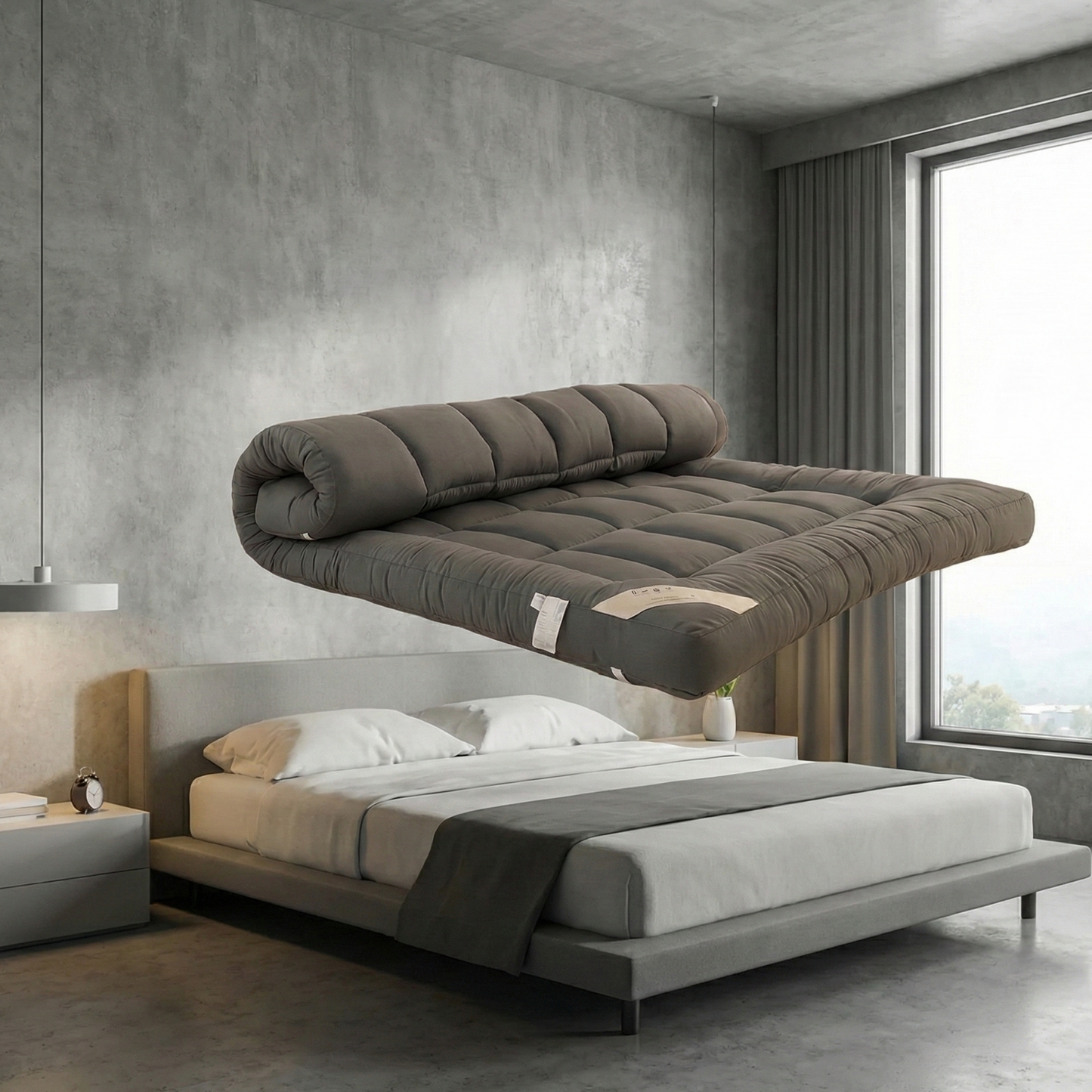 Cerelax™ Charcoal Mattress Topper