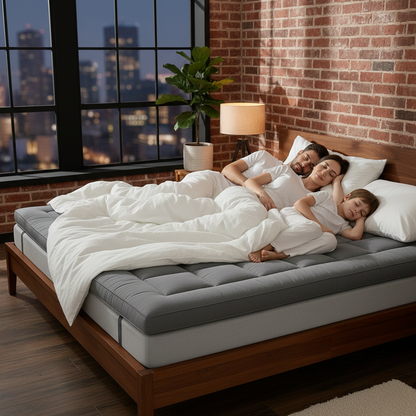 Cerelax™ Charcoal Mattress Topper