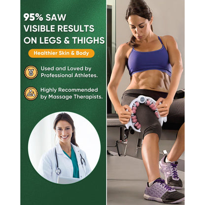Cerelax™ Manual Massager for Legs, Arms, Neck & Back