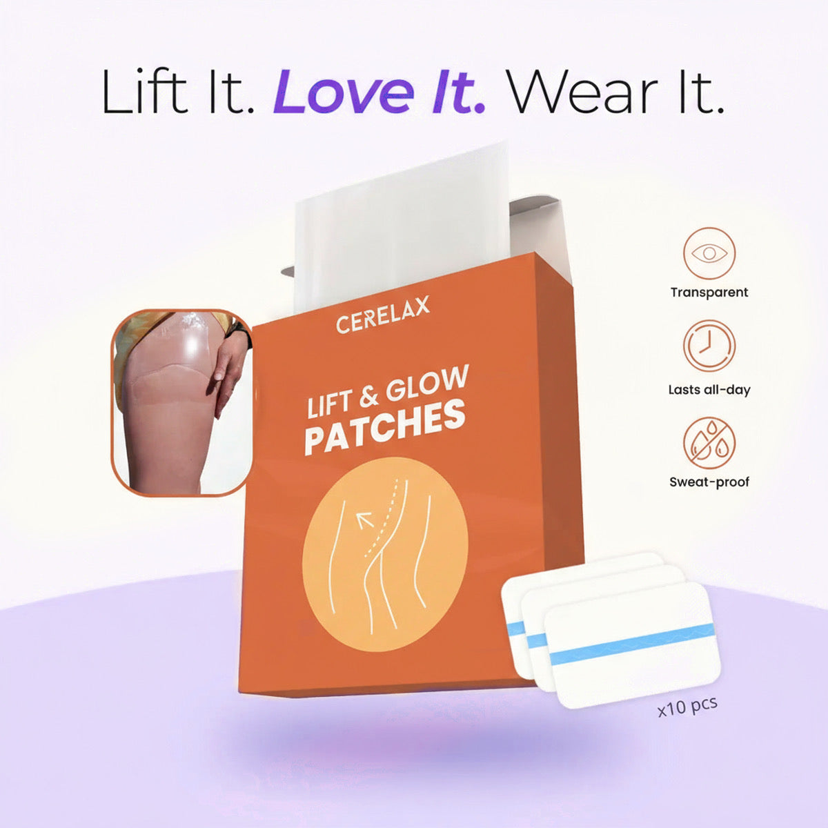 Cerelax™ Invisible Lift & Glow Patches