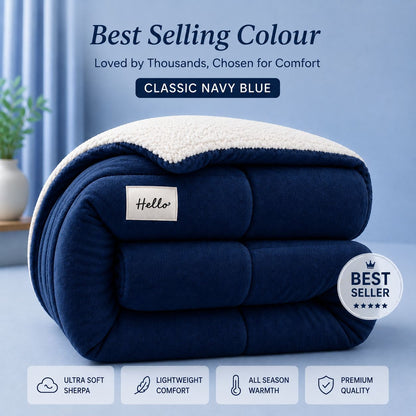Cerelax Premium Warm Sherpa Doona - 50% OFF TODAY