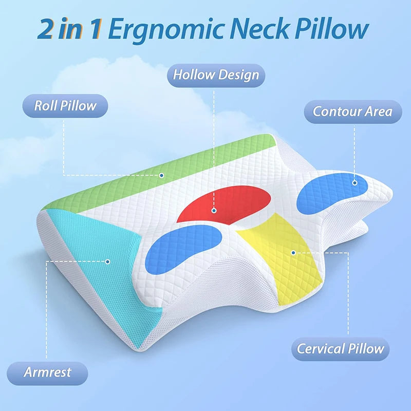 Cerelax Luxury Memory Foam Cervical Pillow