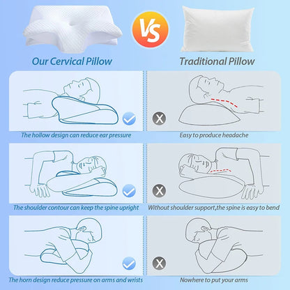 Cerelax Luxury Memory Foam Cervical Pillow