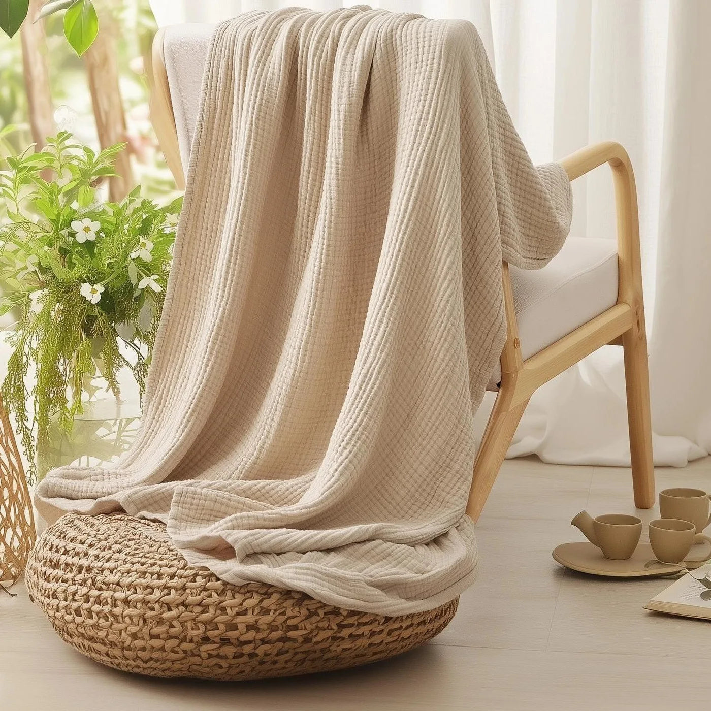 Cerelax Pure Cotton Muslin Blanket