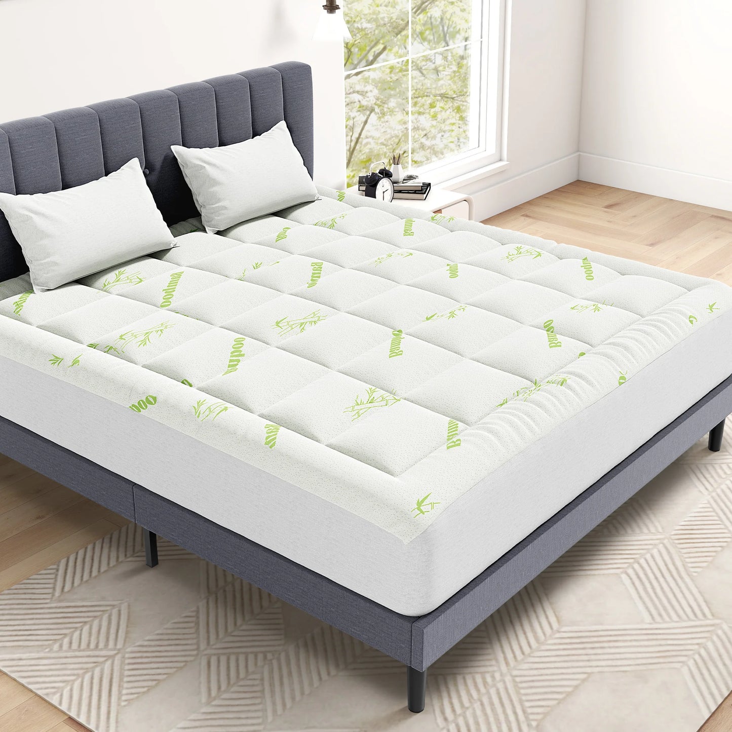Cerelax Bamboo Plush Mattress Topper