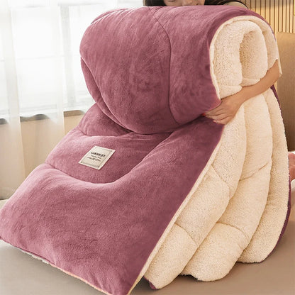 Cerelax Reversible Warm Sherpa Quilt