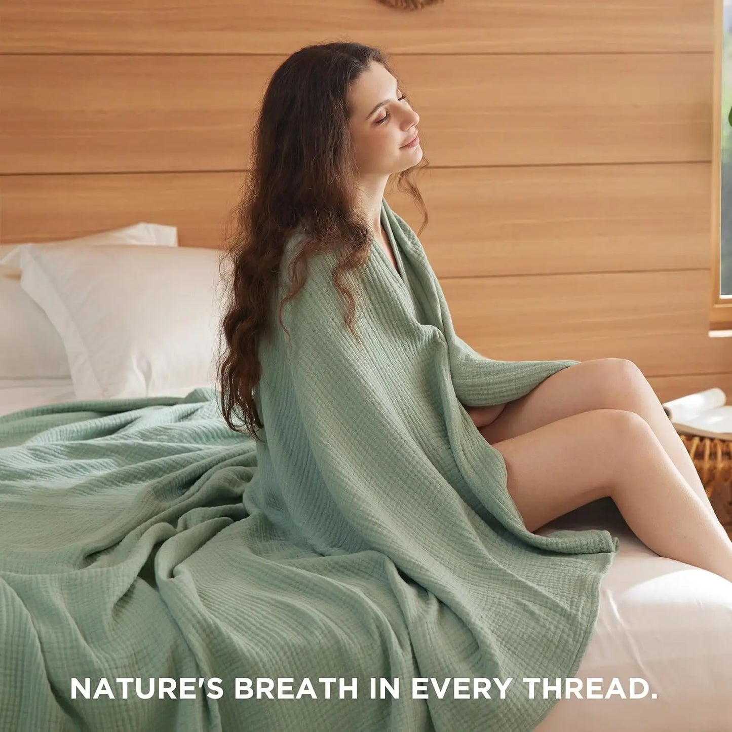 Cerelax Pure Cotton Muslin Blanket