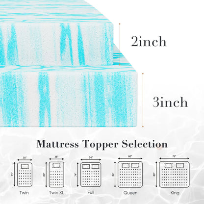 Cerelax Memory Foam Mattress Topper