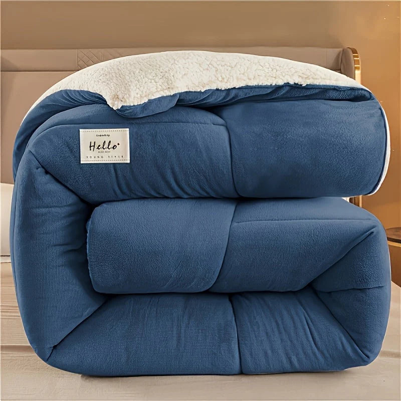 Cerelax Reversible Premium Sherpa Quilt