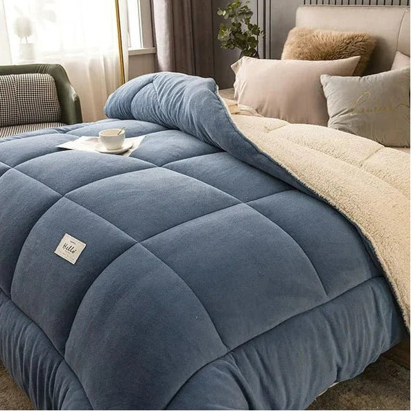 Cerelax Reversible Premium Sherpa Quilt