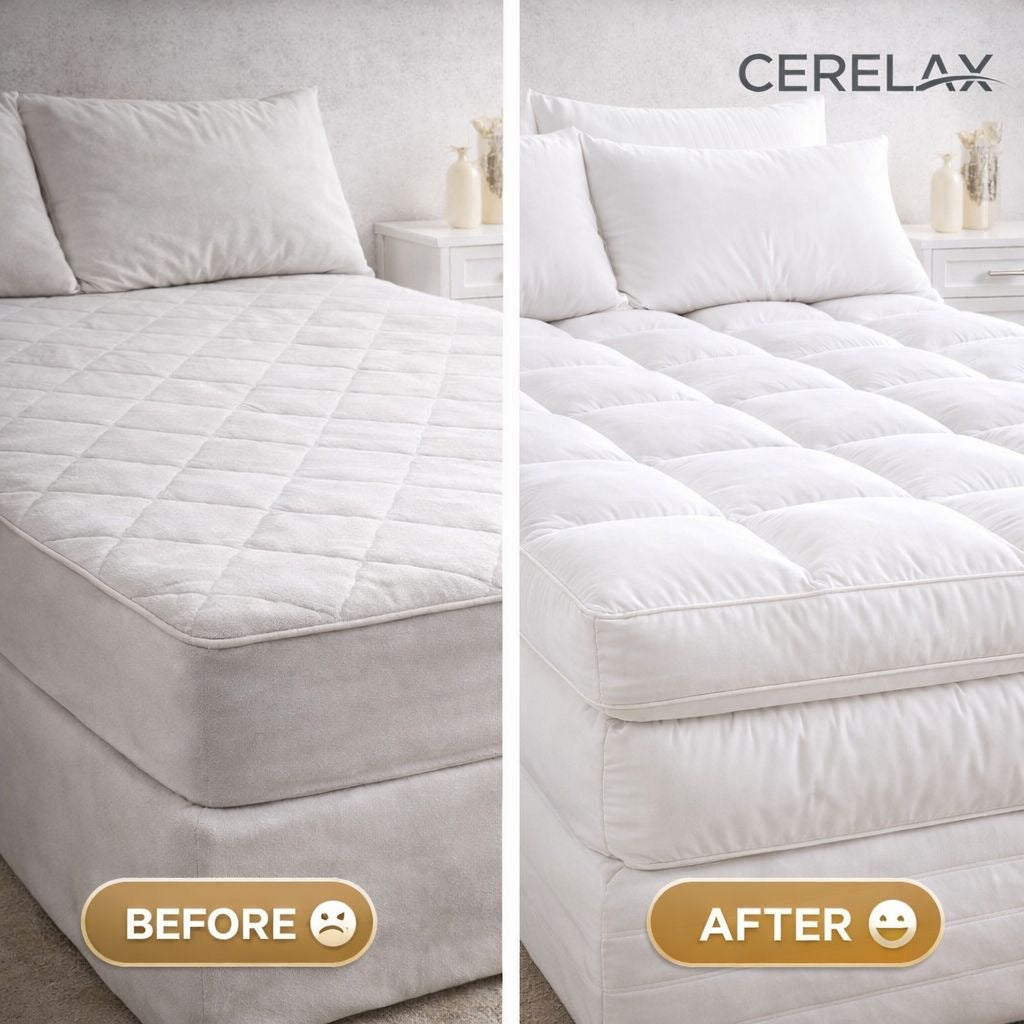 Cerelax Bamboo Plush Mattress Topper