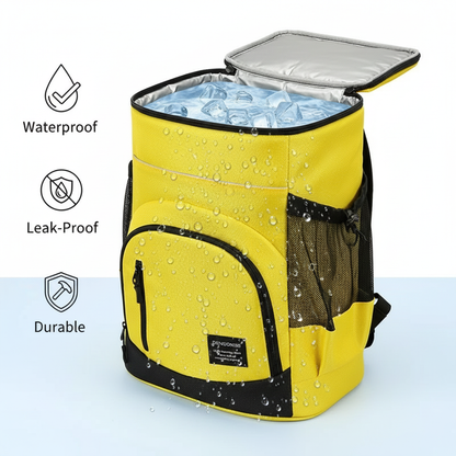 Insulated Ice Cooler Backpack 30L