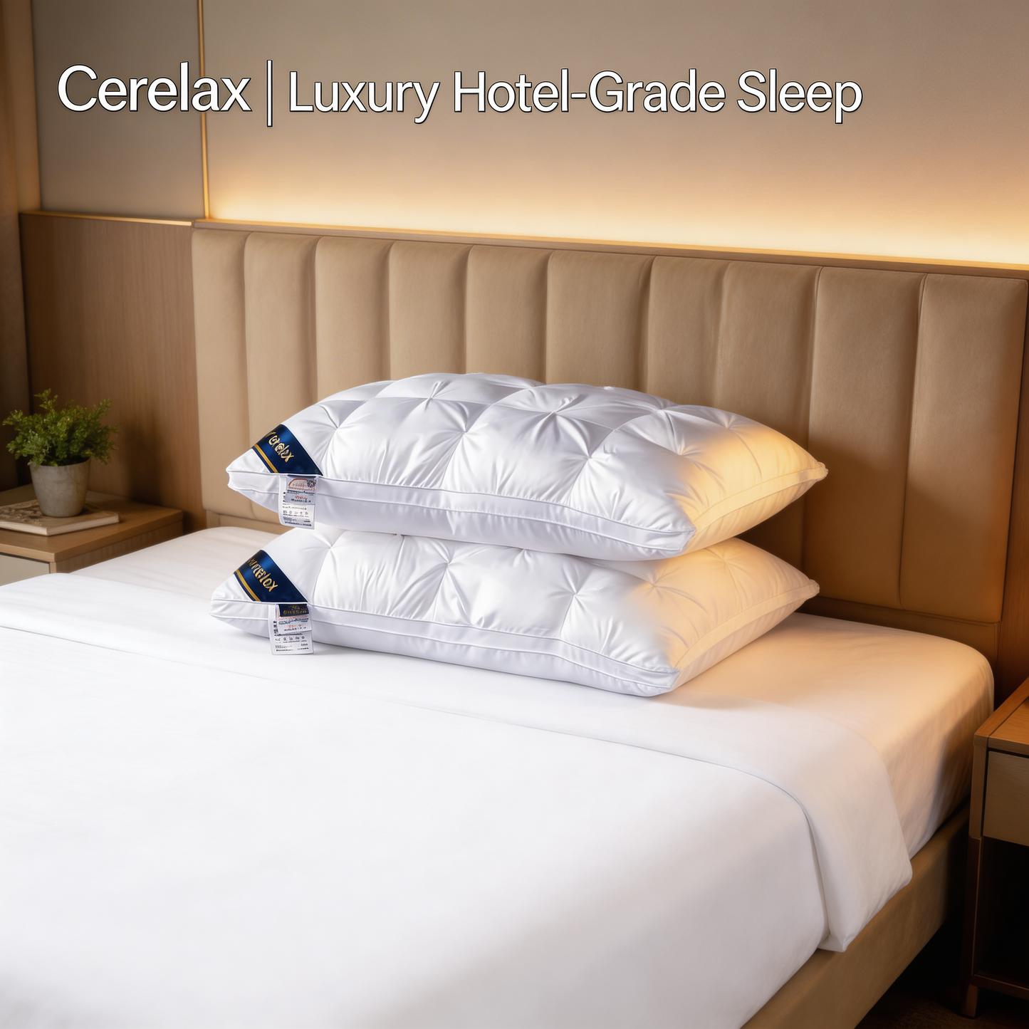 Cerelax Goose Down Luxury Pillow