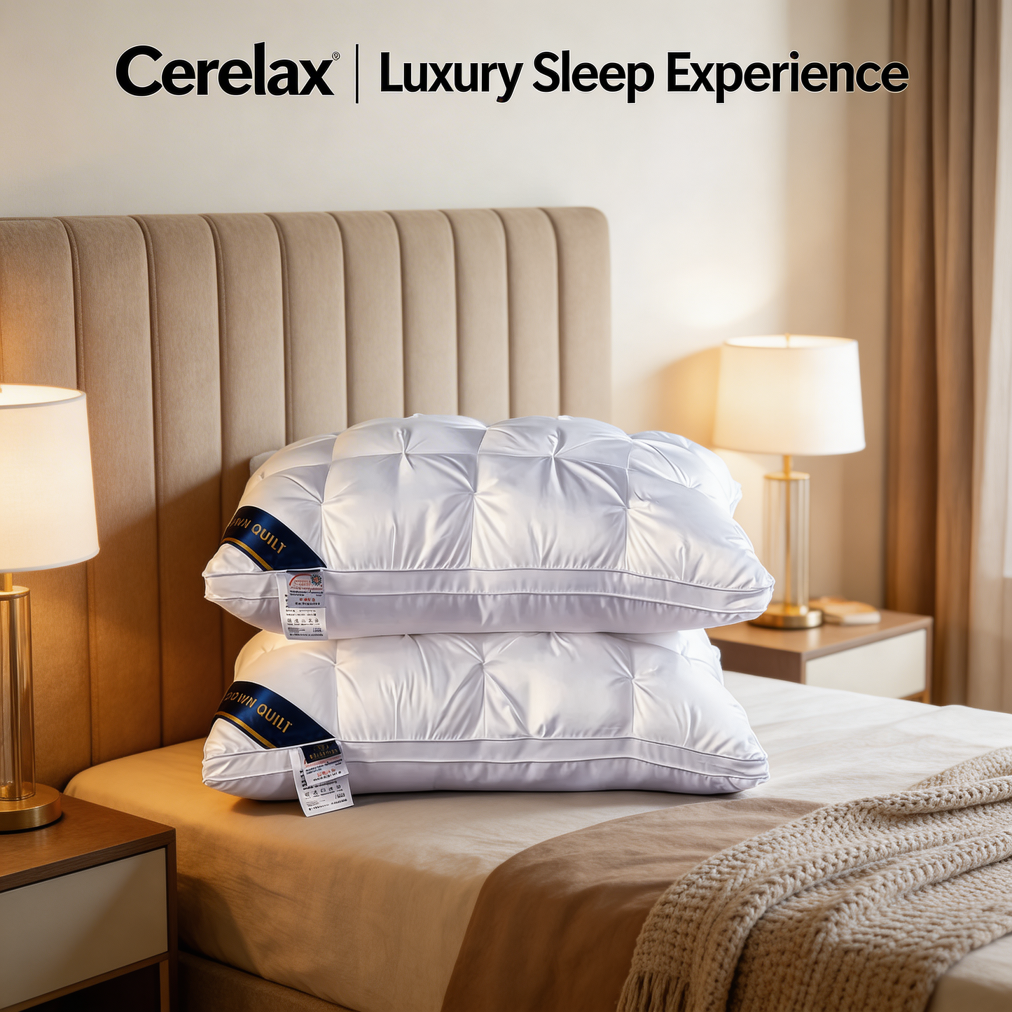 Cerelax Goose Down Luxury Pillow