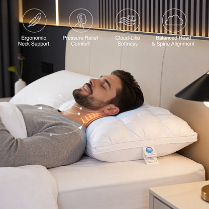 Cerelax Goose Down Luxury Pillow
